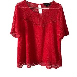 NWOT Laundry by Selli Segal blouse 10